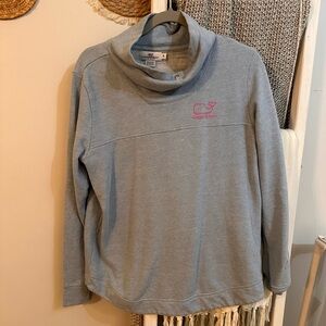 Blue and pink vineyard vine long sleeve